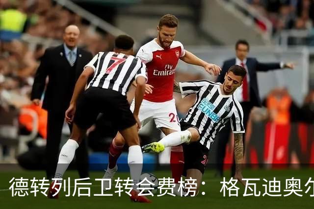 德转列后卫转会费榜：格瓦迪奥尔压马奎尔居首，范赫克位列第18